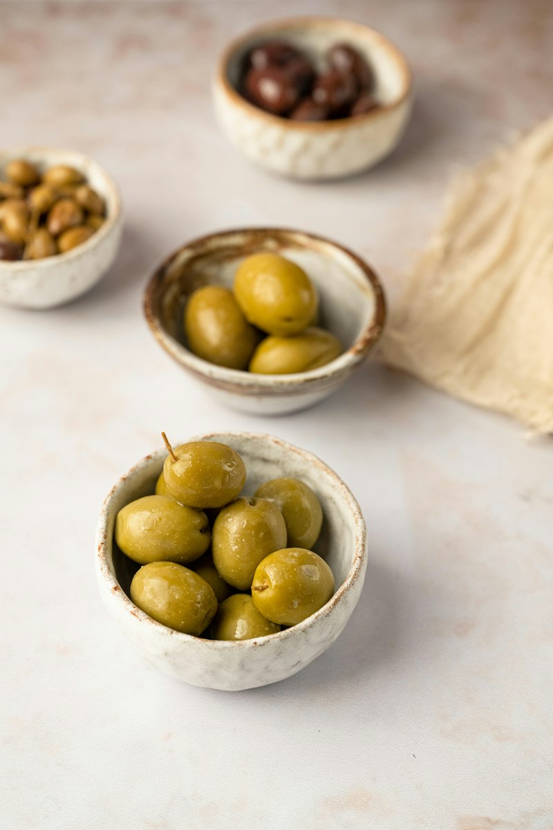 Aceitunas aliñadas