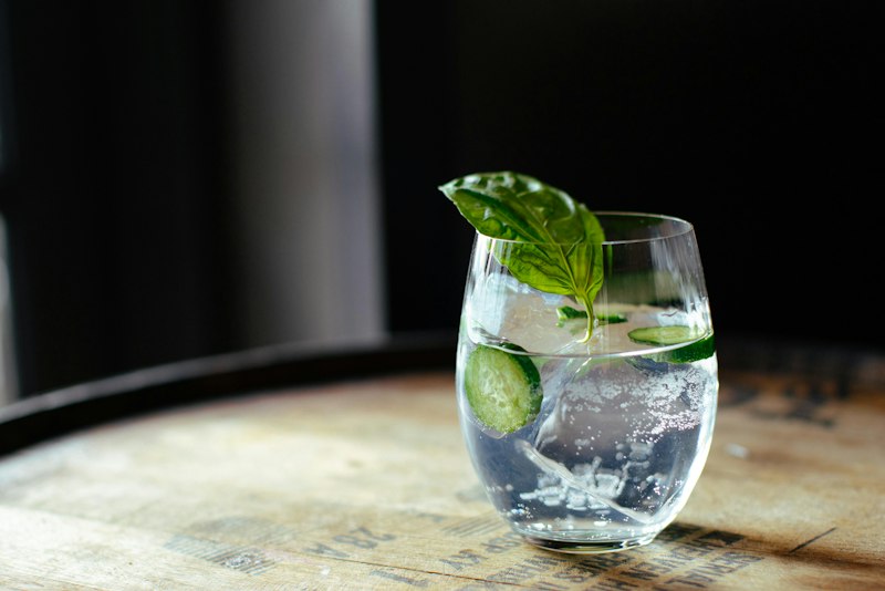 Gin tonic Noir